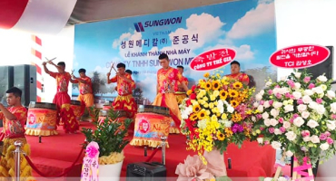 Lễ khánh thành nhà máy Công ty TNHH Sungwon Medical