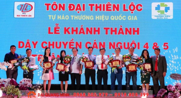 Lễ khánh thành Dây chuyền cán nguội 4 & 5 – tôn Đại Thiên Lộc