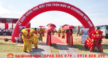 Lễ khởi công nhà máy pha trộn mực In Siegwerk Việt Nam