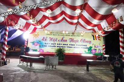 Lễ hội ẩm thực chay gây quỹ cho người nghèo tỉnh Bình Phước