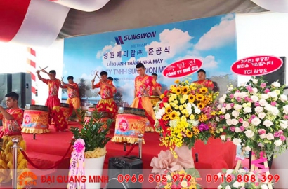 Lễ khánh thành nhà máy Công ty TNHH Sungwon Medical