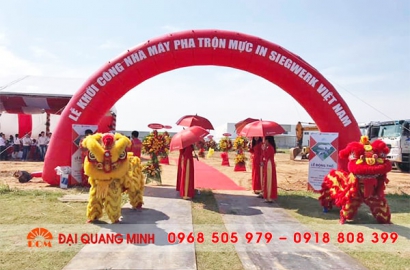Lễ khởi công nhà máy pha trộn mực In Siegwerk Việt Nam