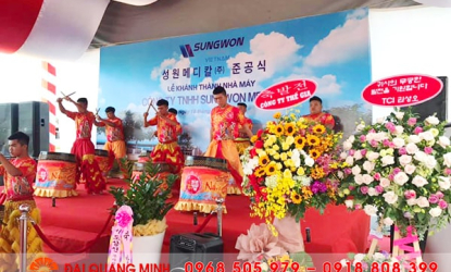 Lễ khánh thành nhà máy Công ty TNHH Sungwon Medical