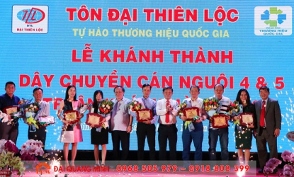 Lễ khánh thành Dây chuyền cán nguội 4 & 5 – tôn Đại Thiên Lộc