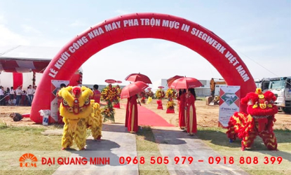 Lễ khởi công nhà máy pha trộn mực In Siegwerk Việt Nam