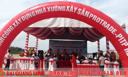 Lễ khởi công xây dựng nhà xưởng xây sẵn Protrade Bình Dương