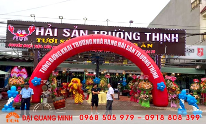 Khai trương nhà hàng hải sản Trường Trịnh