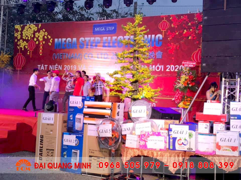 Tất niên 2019 và chào mừng năm mới 2020 Công ty TNHH Mega Step Electronic( Viêt Nam).CO,LTD