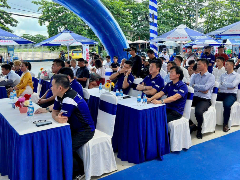 Lễ khai trương Yamaha Phúc Thịnh - Đường Trần Đại Nghĩa, Bình Chánh, TP. HCM Công ty Tổ chức sự kiện Đại Quang Minh kính chúc Quý khách hàng: Khai Trương Hồng Phát - Làm Ăn Phát Tài