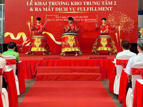 Lễ khai trương kho trung tâm 2 NETCO POST tại Thuận An, Bình Dương