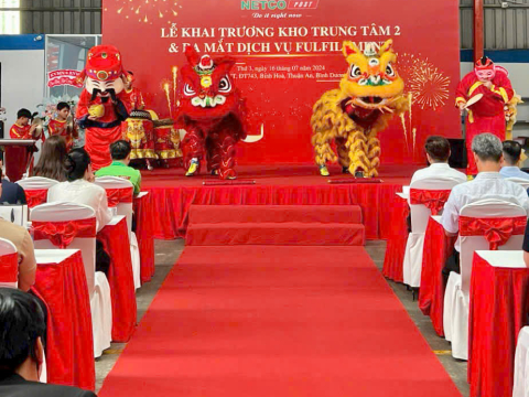Lễ khai trương kho trung tâm 2 NETCO POST tại Thuận An, Bình Dương