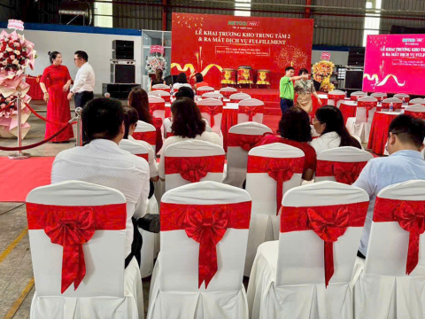 Lễ khai trương kho trung tâm 2 NETCO POST tại Thuận An, Bình Dương