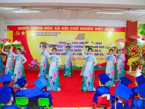 Chúc mừng Cô & Trò Trường MN Ngô Thời Nhiệm -TP Mới Kỷ niệm 27/05/2022