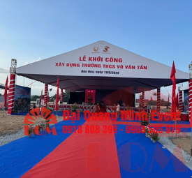 Dịch vụ cho thuê nhà bạt khung nhôm tại Bình Dương