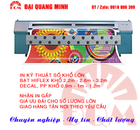 In kỹ thuật số khổ lớn - Đại Quang Minh