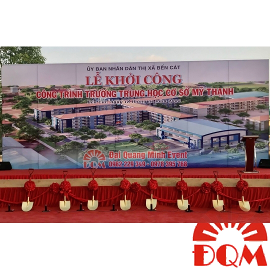 Dịch Vụ Tổ Chức Sự Kiện Tại Bến Cát Chuyên Nghiệp – Đại Quang Minh Event