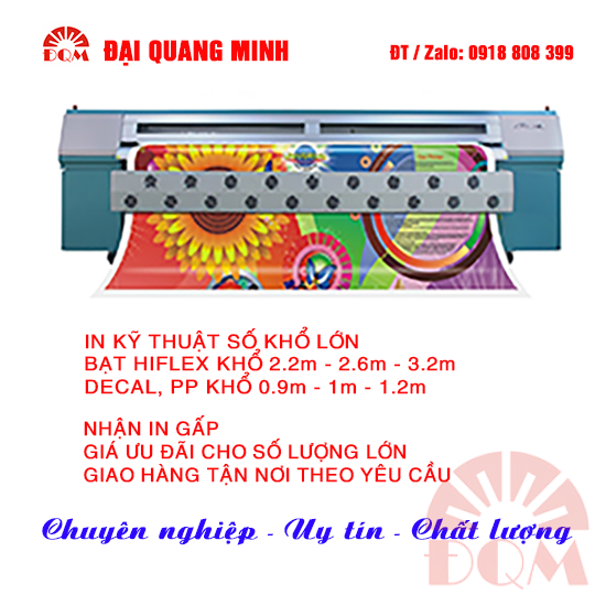 In kỹ thuật số khổ lớn - Đại Quang Minh