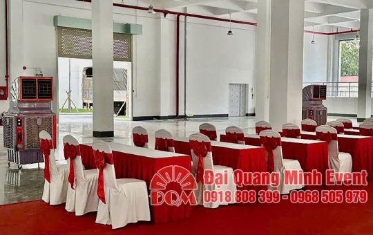 Cho Thuê Quạt Hơi Nước Tại Bến Cát, Bình Dương Giá Tốt – Đại Quang Minh Event