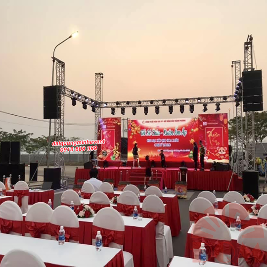 Cho thuê Sân khấu sự kiện -Đại Quang Minh Event 0918 808 399