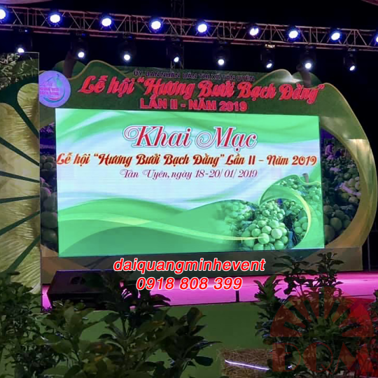 Chuyên cho thuê màn hình led - Đại Quang Minh event 0918 808399